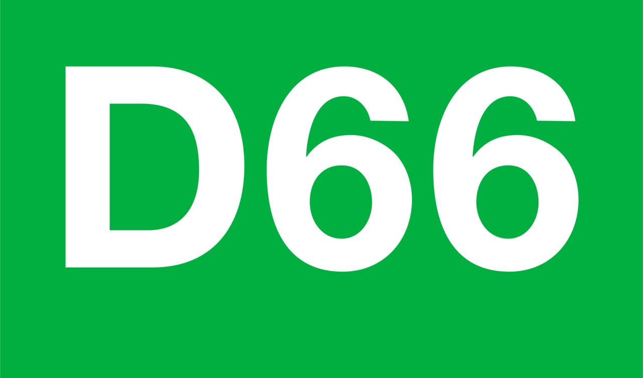 D66 logo